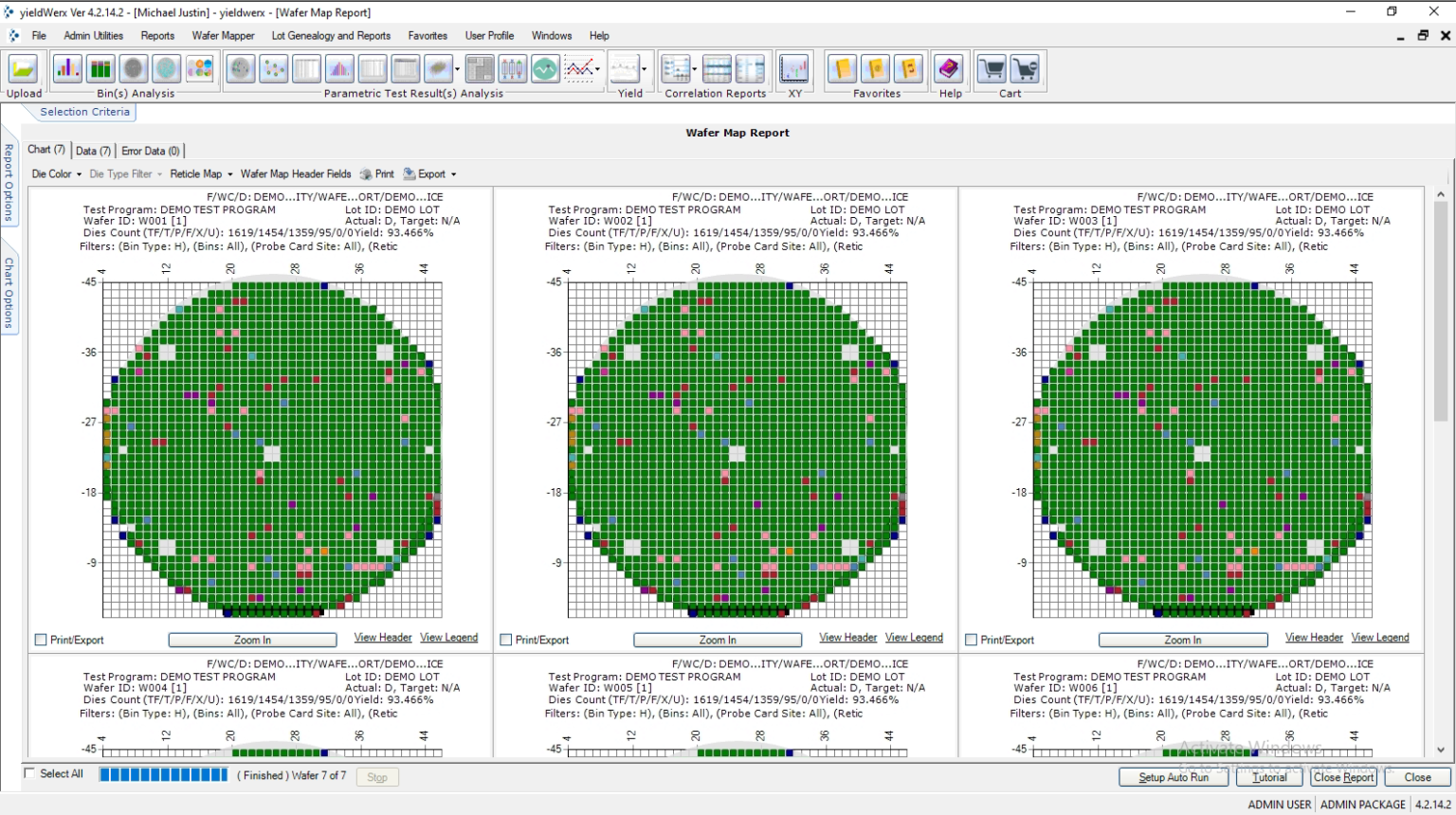 Wafer Mapping Software, Parametric Analysis | yieldWerx